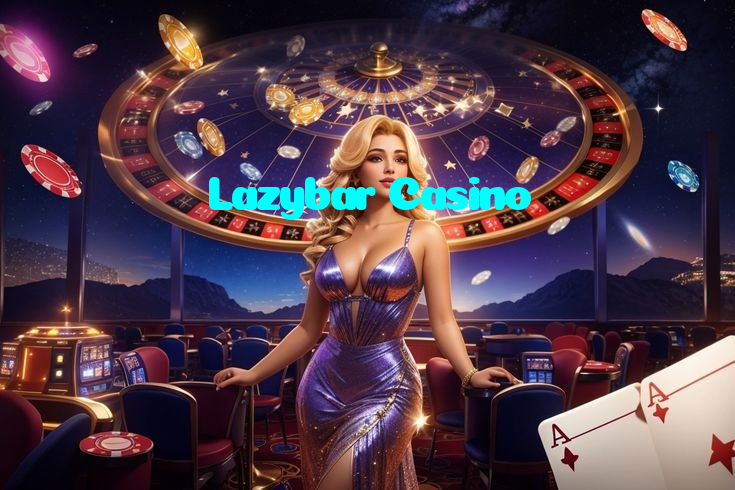 Lazybar Casino casino presented on mobile device in Pakistan with slots and live games